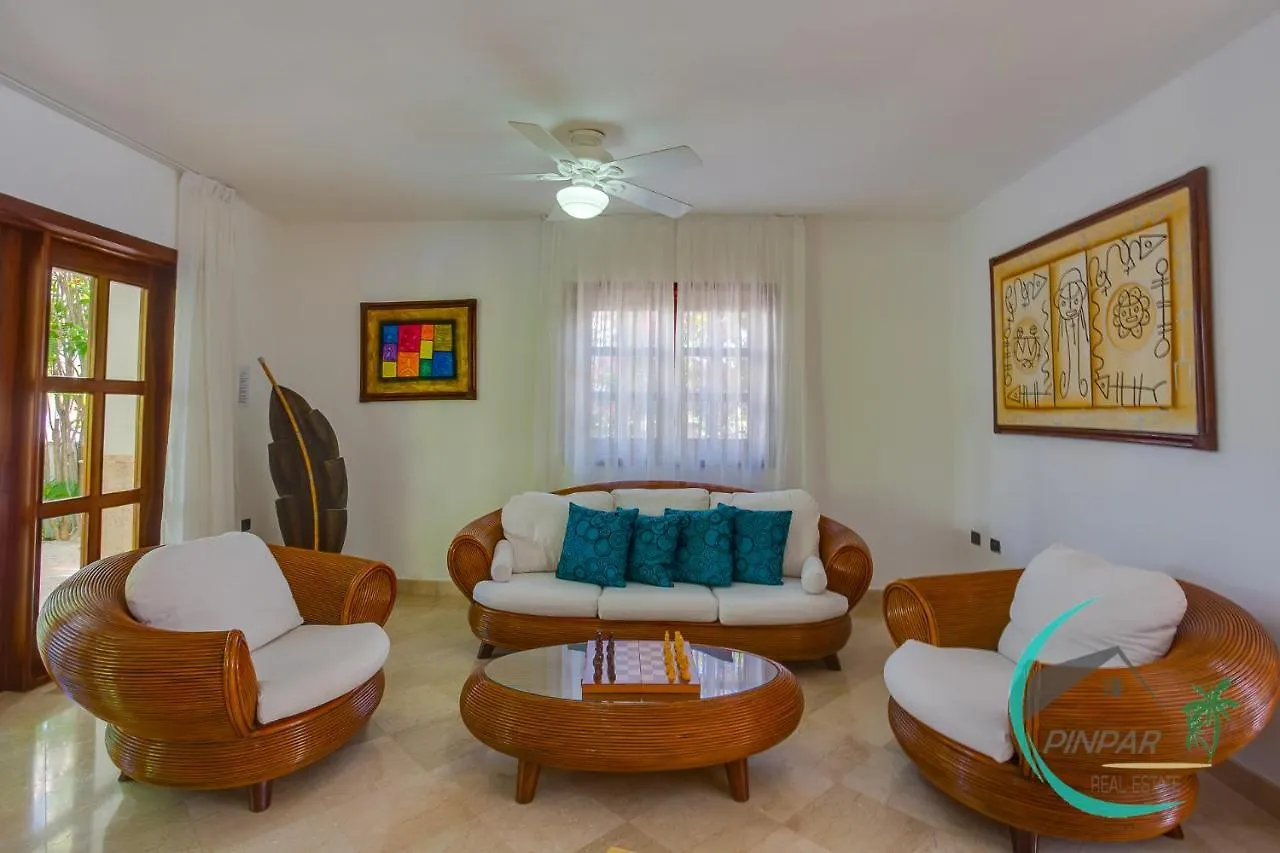 Close To The Beach! Lux Villa Gemela, 6Br, 9Bt Punta Cana