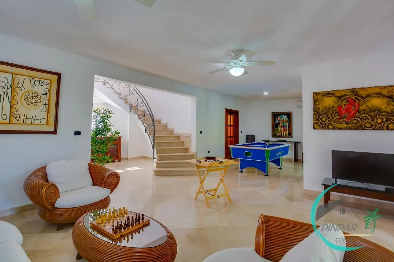 Close To The Beach! Lux Villa Gemela, 6Br, 9Bt Punta Cana Dominicaanse Republiek